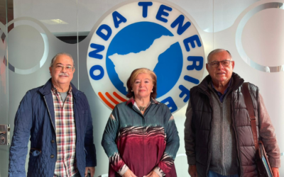 Entrevista en Onda Tenerife a los dirigentes de Tercera Edad en Acción en Tenerife