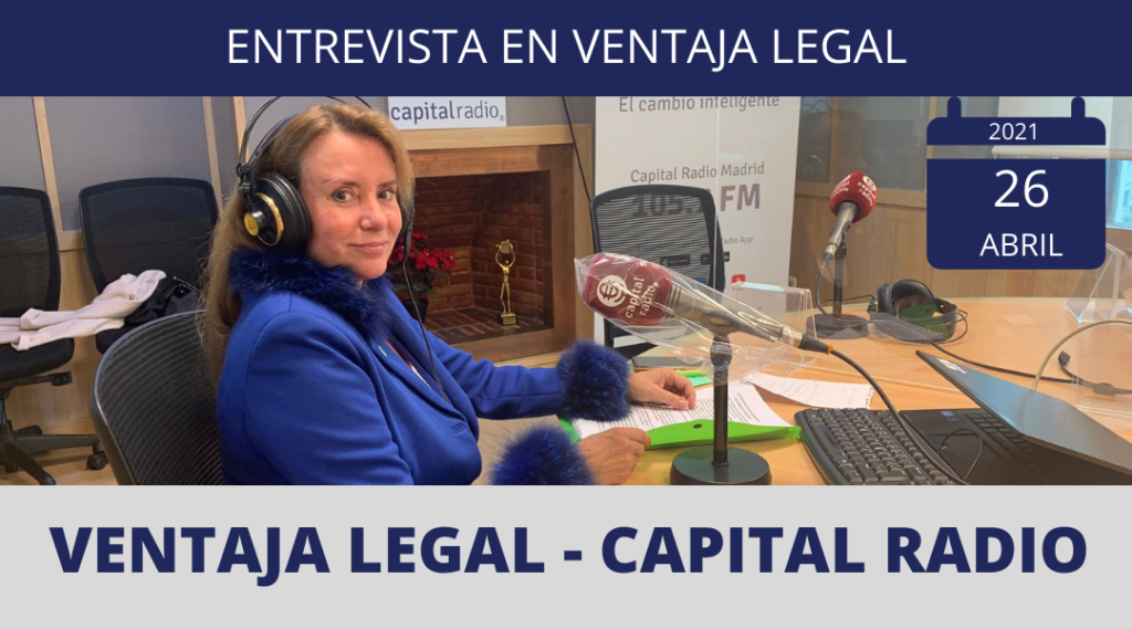 Nuria Martínez Ros en Ventaja Legal Capital Radio