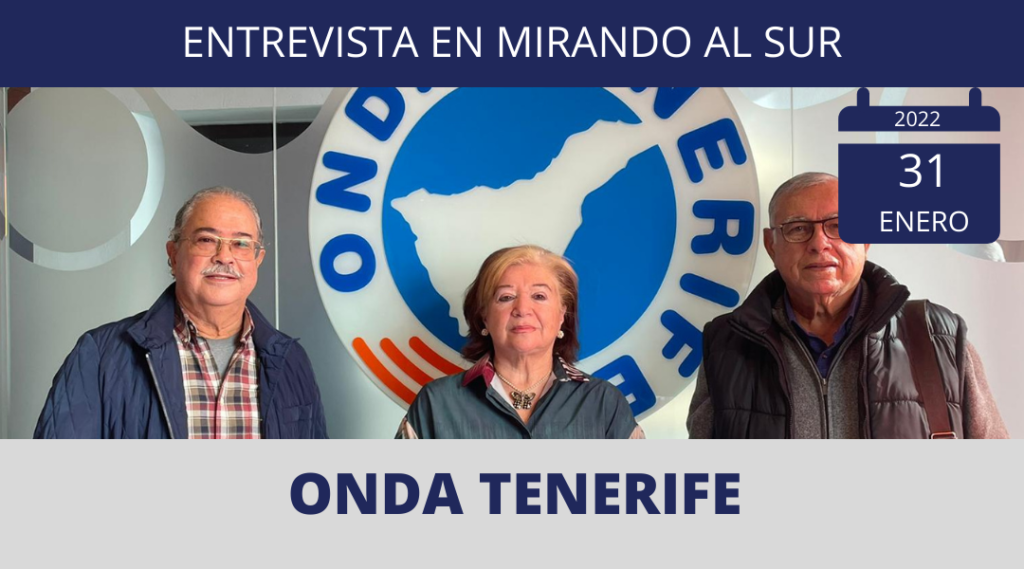 Entrevista en Onda Tenerife Mirando al Sur Tercera Edad en Acción