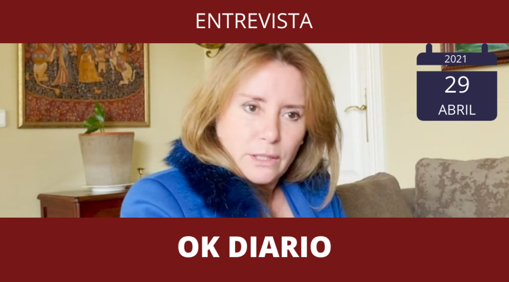 Entrevista en OK DIario TV a Nuria Martínez Ros elecciones Comunidad de Madrid Tercera Edad en Acción