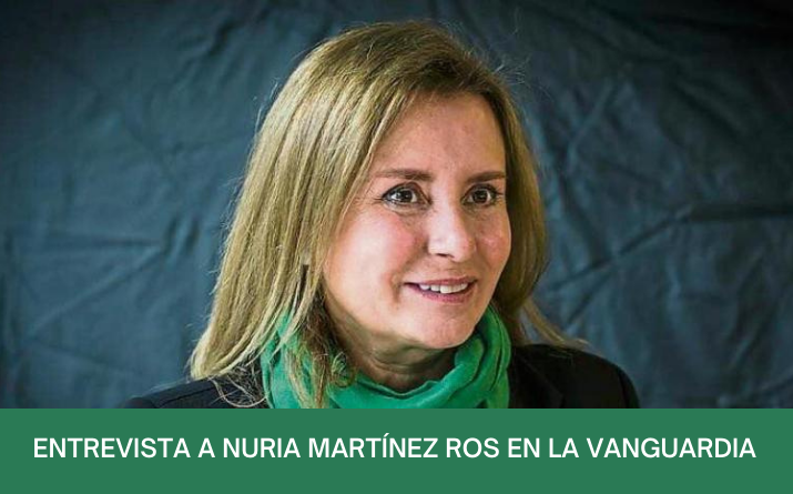 Entrevista a Nuria Martínez Ros en La Vanguardia