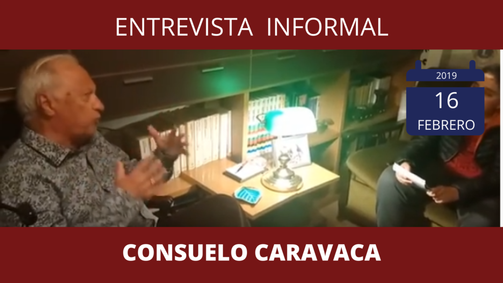 Carlos Rico Mira entrevista informal Consuelo Caravaca
