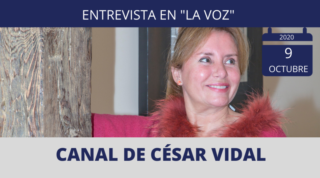 Entrevista a Nuria Martínez Ros en el programa La Voz de César Vidal