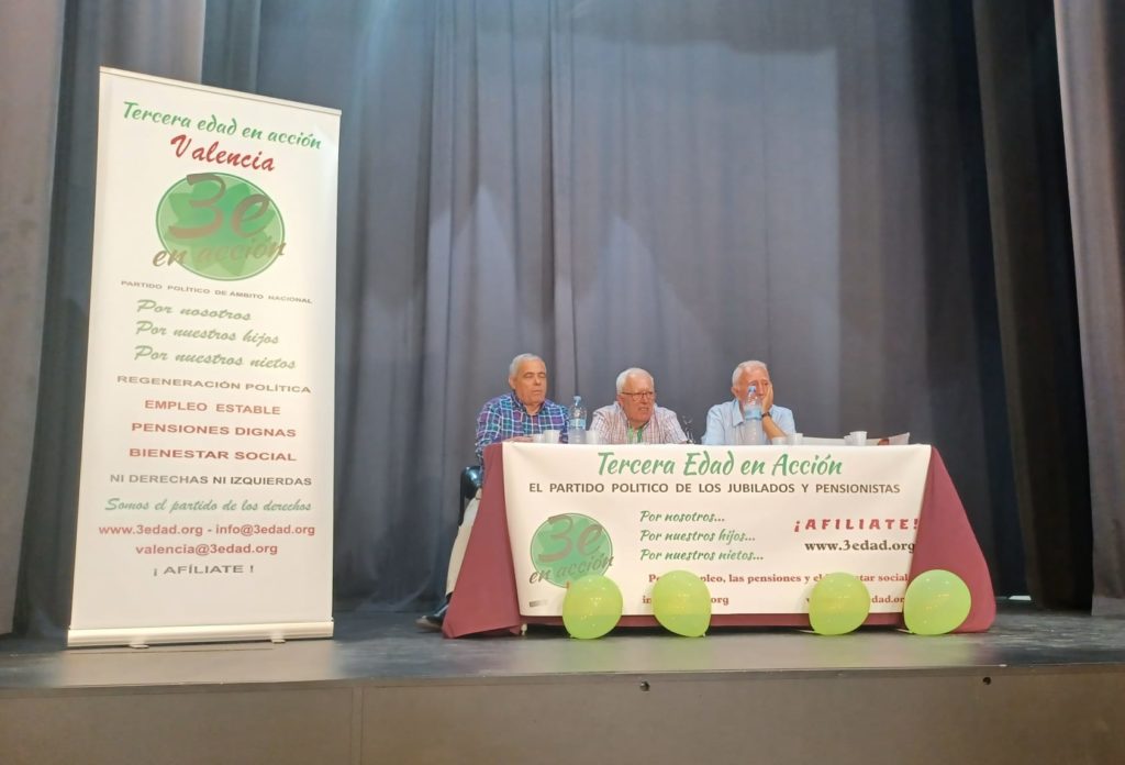 Presentación del partido 3 Edad en Acción en Manises Valencia en La Casa de la Cultura